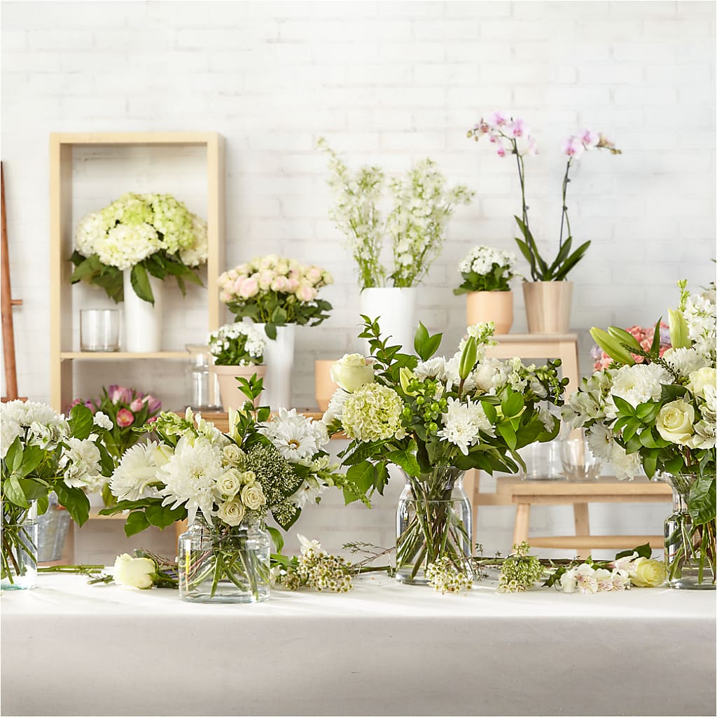 Classic Ivory – A Florist Original –  The Asheville Florist, Swannanoa NC