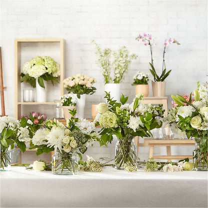 Classic Ivory – A Florist Original –  The Asheville Florist, Swannanoa NC