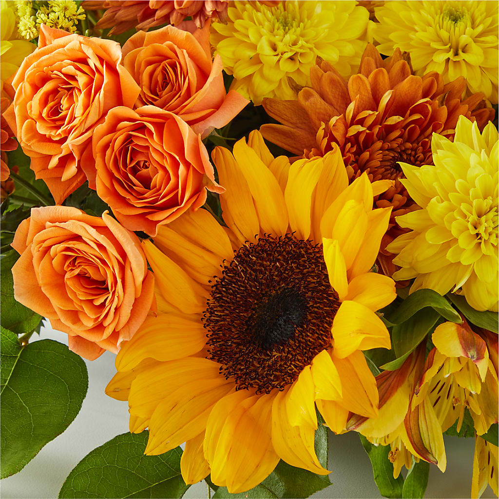 Autumn Harmony Centerpiece –  The Asheville Florist, Swannanoa NC
