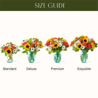 Sun-drenched Blooms Bouquet –  The Asheville Florist, Swannanoa NC