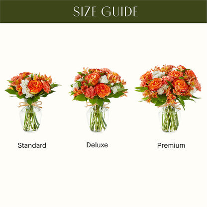 Apricot Glow Bouquet –  The Asheville Florist, Swannanoa NC