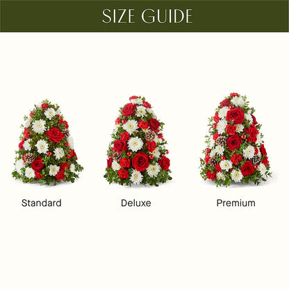 Let It Snow Tree –  The Asheville Florist, Swannanoa NC