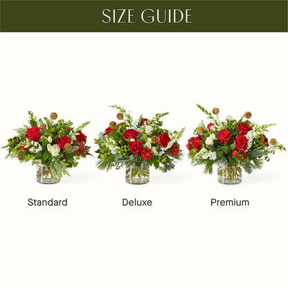 Deck the Halls Bouquet –  The Asheville Florist, Swannanoa NC