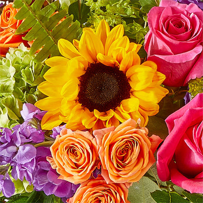 Vibrant Greetings Bouquet –  The Asheville Florist, Swannanoa NC