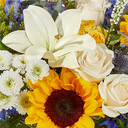 Wonderfully Sunny Bouquet –  The Asheville Florist, Swannanoa NC