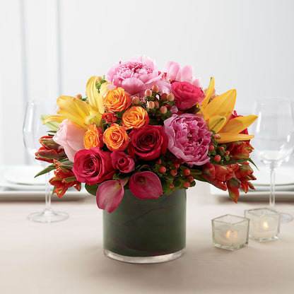 Color Mix Arrangement –  The Asheville Florist, Swannanoa NC