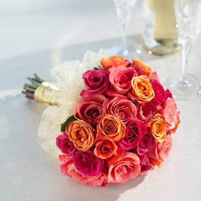 Sweet Roses Bouquet –  The Asheville Florist, Swannanoa NC