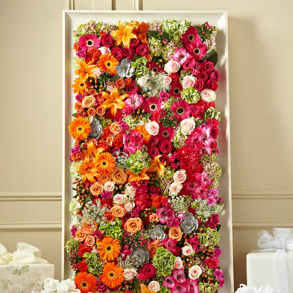 Fresh Picked Floral Wall –  The Asheville Florist, Swannanoa NC