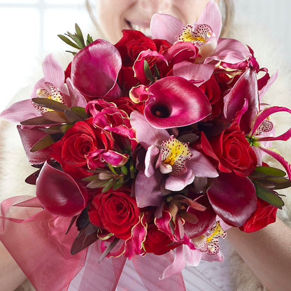 Heart of Hearts Bouquet –  The Asheville Florist, Swannanoa NC